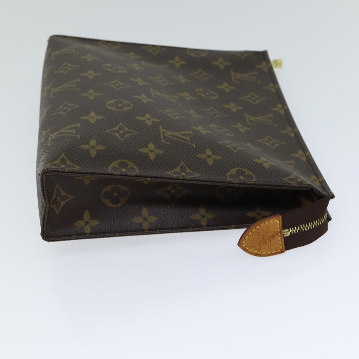 LOUIS VUITTON Monogram Poche Toilette 26 Pouch M47542 LV Auth mr135