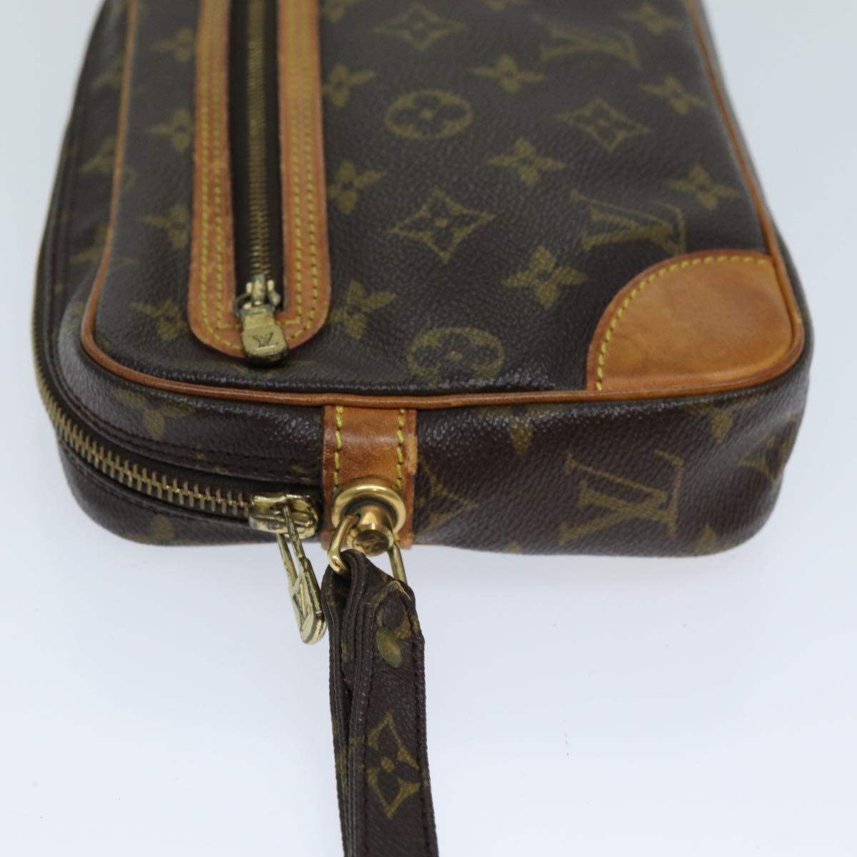 LOUIS VUITTON Monogram Marly Dragonne GM Clutch Bag M51825 LV Auth mr136