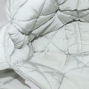 BOTTEGA VENETA MAXI INTRECCIATO Cassette Shoulder Bag Nylon Gray Auth mr1362-17