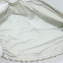 BOTTEGA VENETA MAXI INTRECCIATO Cassette Shoulder Bag Nylon Gray Auth mr1362-22