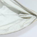 BOTTEGA VENETA MAXI INTRECCIATO Cassette Shoulder Bag Nylon Gray Auth mr1362-23