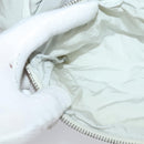 BOTTEGA VENETA MAXI INTRECCIATO Cassette Shoulder Bag Nylon Gray Auth mr1362-24