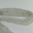 BOTTEGA VENETA MAXI INTRECCIATO Cassette Shoulder Bag Nylon Gray Auth mr1362-8