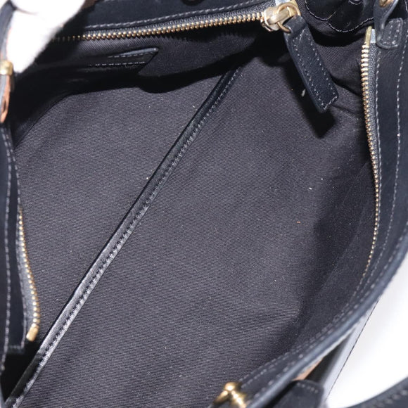 Chloe Little Alice Hand Bag Leather Pink Gold Auth mr1364