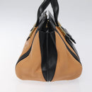 Chloe Little Alice Hand Bag Leather Pink Gold Auth mr1364-4
