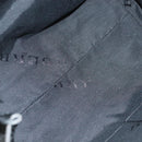 BURBERRY Hand Bag Leather 2way Black Gold Auth mr1365-10