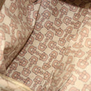 GUCCI GG Canvas Sherry Line Hand Bag Beige Gold 139260 Auth mr1366-11