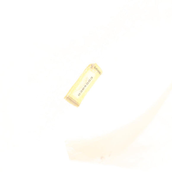 CHANEL Choco Bar Fringe Tote Bag Leather White Silver CC Auth mr1367