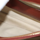 Chloe Abbey Hand Bag Leather 2way Brown Gold Auth mr1375-10