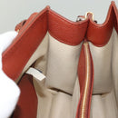 Chloe Abbey Hand Bag Leather 2way Brown Gold Auth mr1375-33