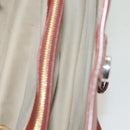 Chloe Abbey Hand Bag Leather 2way Brown Gold Auth mr1375-34