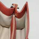 Chloe Abbey Hand Bag Leather 2way Brown Gold Auth mr1375-35