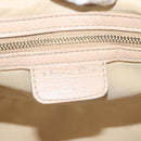 Christian Dior Canage Hand Bag Nylon Beige Gold Auth mr1376-20