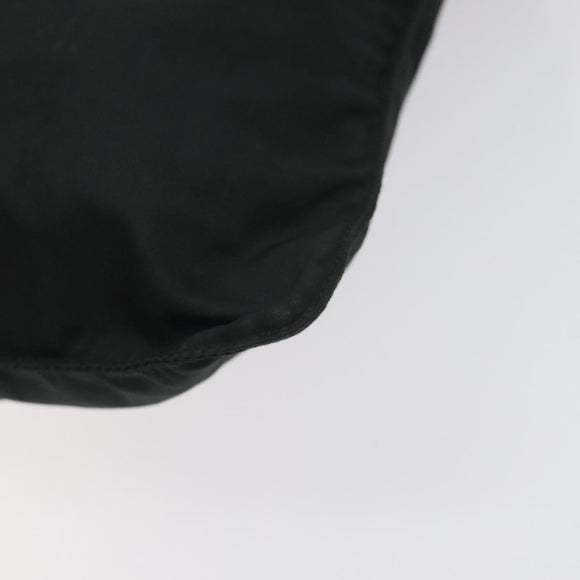 PRADA Shoulder Bag Nylon Black Silver Auth mr1401
