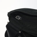 PRADA Shoulder Bag Nylon Black Silver Auth mr1401-10