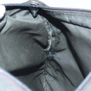 PRADA Shoulder Bag Nylon Black Silver Auth mr1401-19