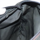 PRADA Shoulder Bag Nylon Black Silver Auth mr1401-20