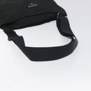 PRADA Shoulder Bag Nylon Black Silver Auth mr1401-7