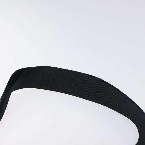 PRADA Shoulder Bag Nylon Black Silver Auth mr1401