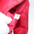 PRADA Hand Bag Nylon Plastic Pink Clear Auth mr1402-11