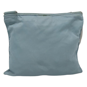 PRADA Shoulder Bag Nylon Blue Silver Auth mr1407 - 0