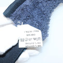 CHANEL Sports Sun Visor Cotton Navy CC Auth mr1413-15