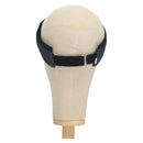 CHANEL Sports Sun Visor Cotton Navy CC Auth mr1413-2