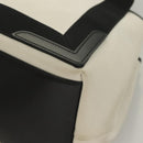 BALENCIAGA Cabas S Tote Bag Canvas White 339933 Auth mr1425-14