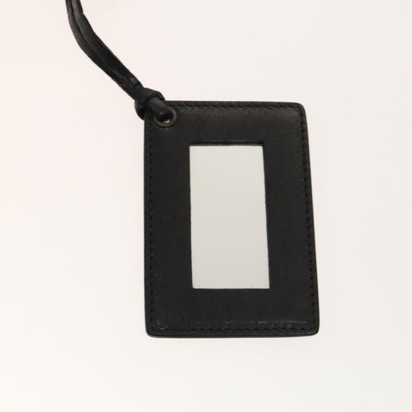 BALENCIAGA City Shoulder Bag Leather Black Auth mr1426