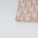 Christian Dior Trotter Canvas Shoulder Bag PVC Pink Auth mr1430-8