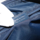 Christian Dior Trotter Canvas Shoulder Bag Navy Silver Auth mr1433-21