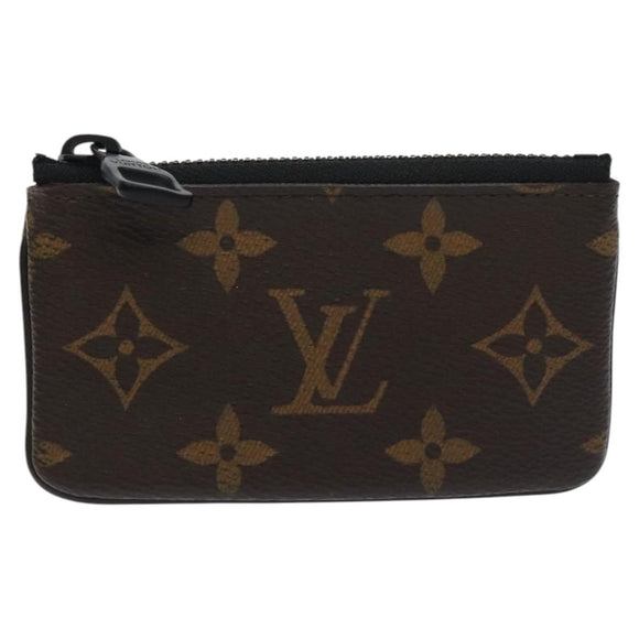 LOUIS VUITTON Monogram Solar Powered Ray Pochette Cles M44487 LV Auth mr1436