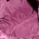 GUCCI GG Canvas Guccissima Hand Bag Nylon 2way Pink Silver 387067 Auth mr1442-10