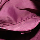 GUCCI GG Canvas Guccissima Hand Bag Nylon 2way Pink Silver 387067 Auth mr1442-11