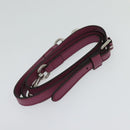 GUCCI GG Canvas Guccissima Hand Bag Nylon 2way Pink Silver 387067 Auth mr1442-21