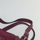 GUCCI GG Canvas Guccissima Hand Bag Nylon 2way Pink Silver 387067 Auth mr1442-8