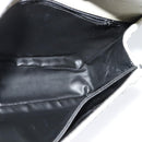 BALLY Quilted Chain Shoulder Bag Leather Beige Gold Auth mr1446-20