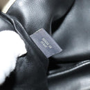 BALLY Quilted Chain Shoulder Bag Leather Beige Gold Auth mr1446-12