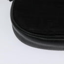 FENDI Zucca Canvas Shoulder Bag Black Gold Auth mr1448-15