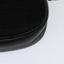 FENDI Zucca Canvas Shoulder Bag Black Gold Auth mr1448-16