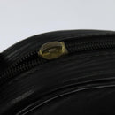 FENDI Zucca Canvas Shoulder Bag Black Gold Auth mr1448-10