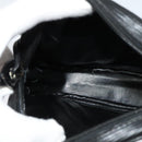 FENDI Zucca Canvas Shoulder Bag Black Gold Auth mr1448-18