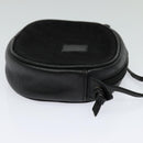 FENDI Zucca Canvas Shoulder Bag Black Gold Auth mr1448-4