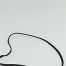 FENDI Zucca Canvas Shoulder Bag Black Gold Auth mr1448-8