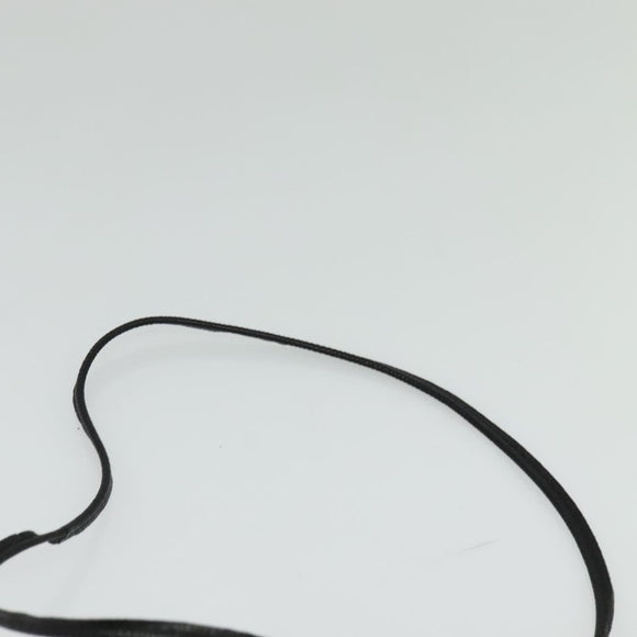 FENDI Zucca Canvas Shoulder Bag Black Gold Auth mr1448