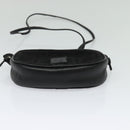 FENDI Zucca Canvas Shoulder Bag Black Gold Auth mr1448-5