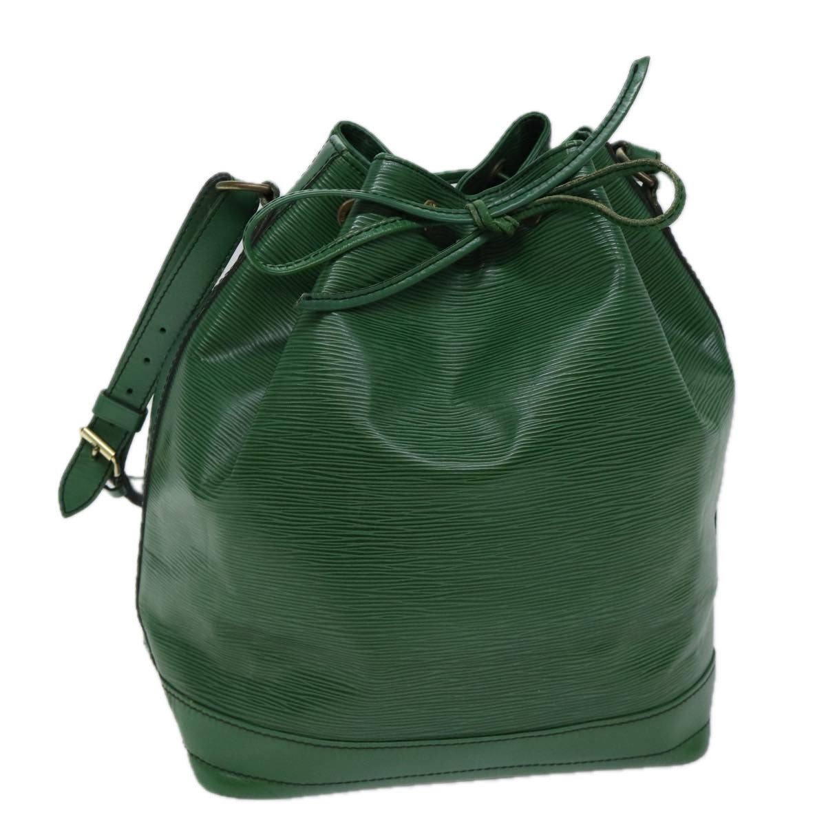 LOUIS VUITTON Epi Noe Shoulder Bag Green M44004 LV Auth mr145