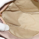 Chloe Shoulder Bag Leather Pink Gold Auth mr1456-18