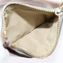 Chloe Shoulder Bag Leather Pink Gold Auth mr1456-22