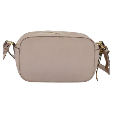 Chloe Shoulder Bag Leather Pink Gold Auth mr1456 - 0